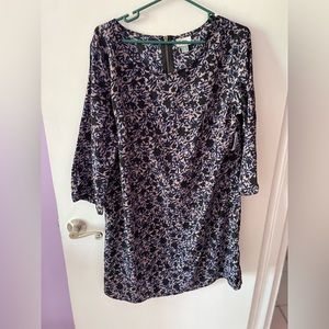 NWT Old Navy Black Flower Dress XL